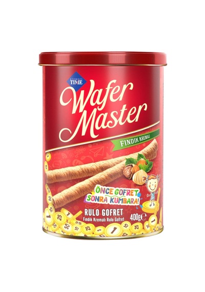 Çizmeci Time Wafer Master Teneke Kutu Özel Tasarım 400 G - 5 Adet Tarı