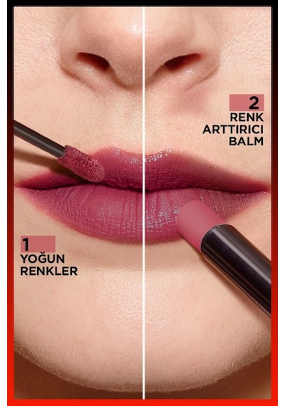 L'Oreal Paris Infaillible 2 Step 24 Saat Kalıcı Likit Ruj & Balm 215 Wine Oclock