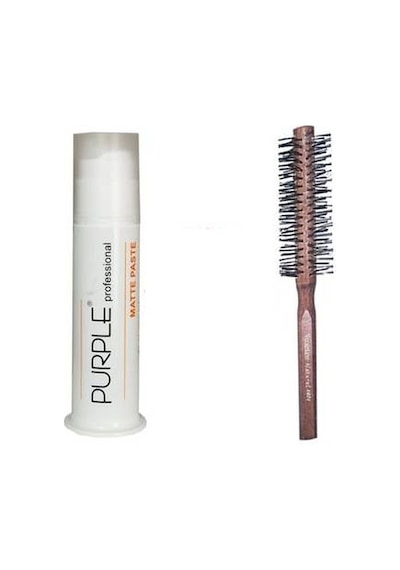 Purple Mat Wax 100 ML +  Saç Fırçası