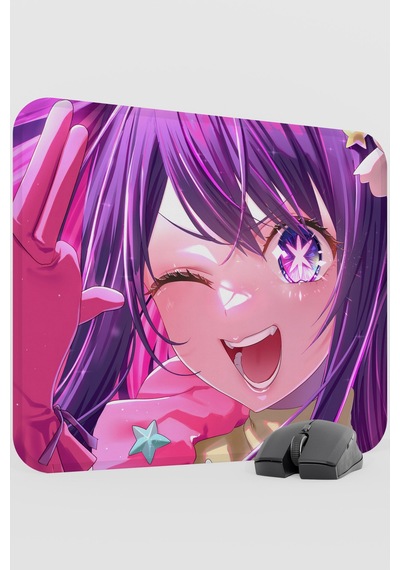 Oshi No Ko Anime V3 - 48x40 Xl Gaming Kauçuk Kaymaz Taban Mouse Pad Fare Altlığı