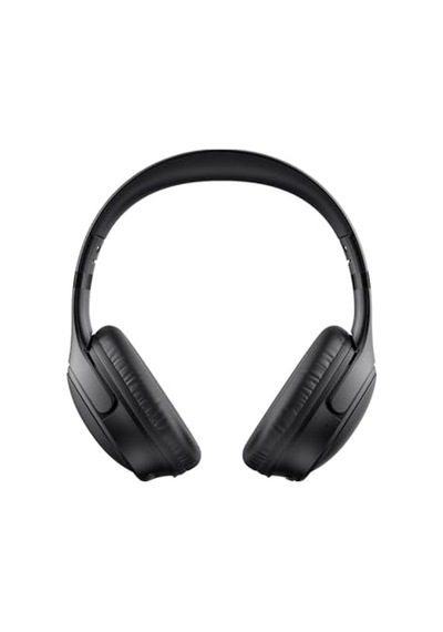 Tech Bluetooth Kulaküstü Katlanabilir Kablosuz Kulaklık 63 Saat Batarya Tf Kart Desteği Siyah