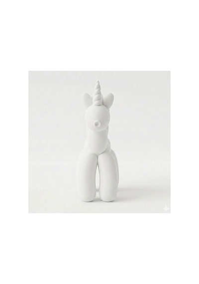 Balon Tasarımlı Unicorn Biblo - Modern Ev Ve Ofis Dekorasyonu