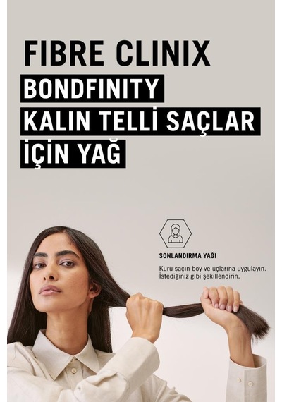 Fibre Clinix Kalın Telli Saçlar İçin Onarım Yağı 100ml Rich Cream-to-oil