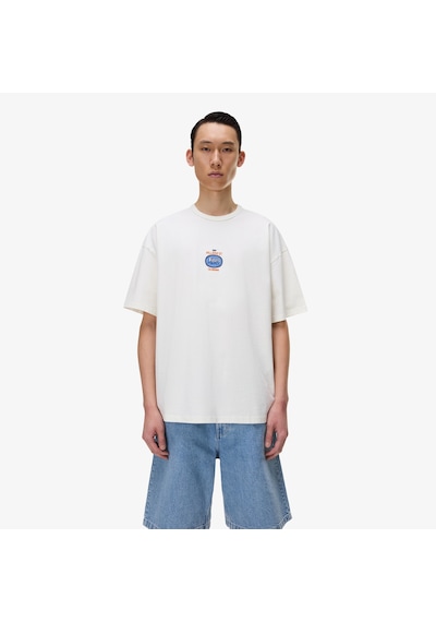 Napapijri S-krous Erkek Beyaz T-shirt Np0a4g3s2061