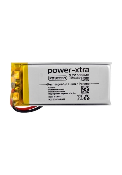 Power-xtra Px502251 - 3.7v 500 Mah Li-polymer Pil - Devreli