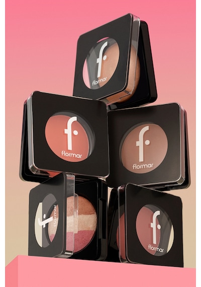 Flormar Işıltılı Fırınlanmış Allık - Baked Blush-On - 040 Shimmer Pink - 8682536051415