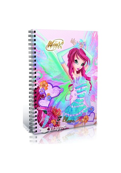 Gıpta Winx Club Spiralli A6 Defter 80 Yp.