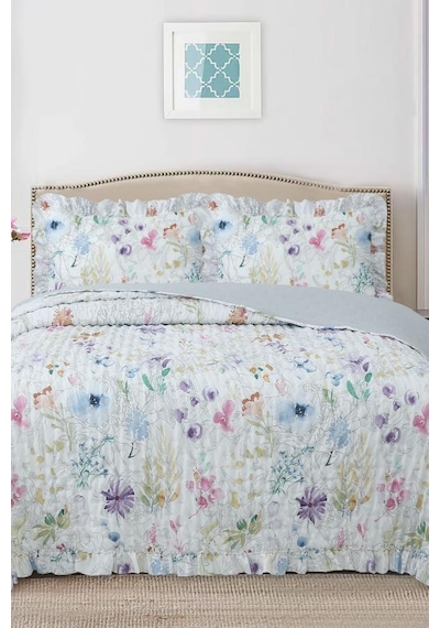 Breeze Gün Işığı Çift Kişilik Yatak Örtüsü 240x260 Çok Renkli