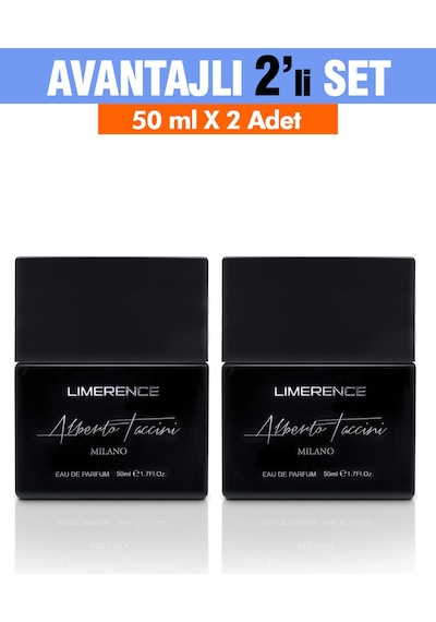 Alberto Taccini Limerence Erkek Parfüm EDP 2 x 50 ML
