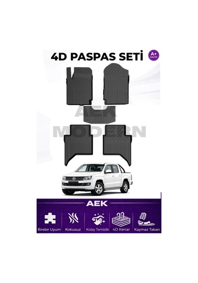 Vw Amarok 1 4d Paspas Seti 2010-2021 A++ Kalite 5 Parça