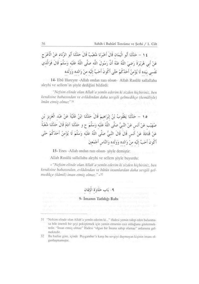 Sahih-i Buhari Tercüme ve Şerhi (11 Cilt Takım) - İmam Buhari - Sağlam Yayınevi