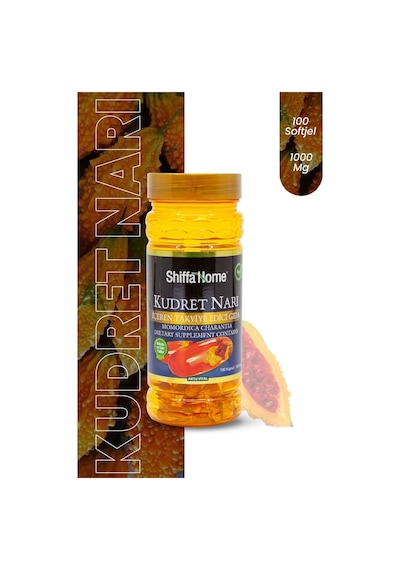 Aksu Vital Shiffa Home Kudret Narı 1000 MG 100 Kapsül