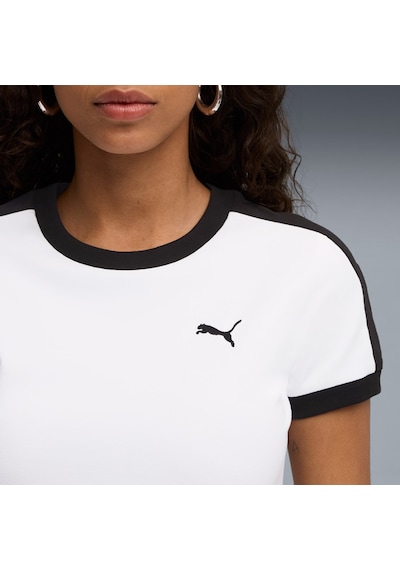 Puma T7 Kadın Beyaz Tişört 632129-02 Beyaz