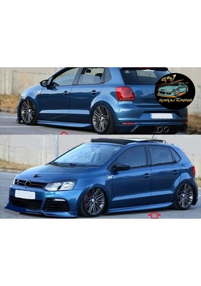 Volkswagen Polo Aero Marşpiyel 2010-2018 Fiberglass Boyasız