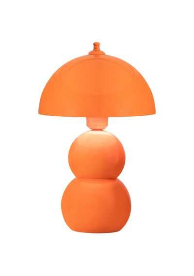 Mudo Home Amora Abajur 34cm Turuncu Çok Renkli