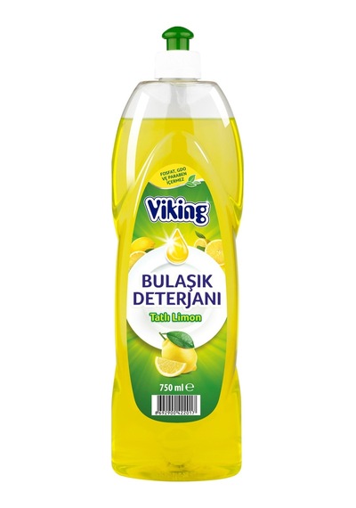 Viking Sıvı Bulaşık Deterjanı Limon Kokulu 750 ML
