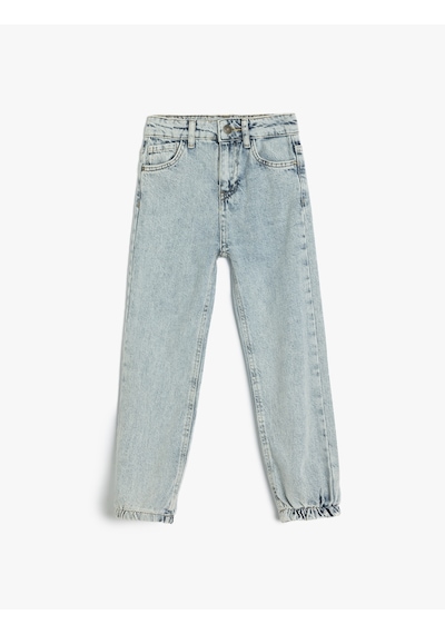 Koton Jogger Kot Pantolon Pamuklu Kapaklı Cep Detaylı Lıght Indıgo 5wkg40066ad Açık Mavi Koton Jogger Kot Pantolon Pamuklu Kapaklı Cep Detaylı Lıght Indıgo 5wkg40066ad Açık Mavi