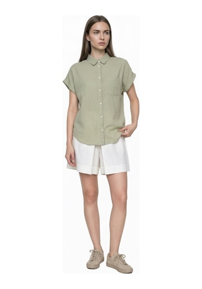 LOFT Loose Fit Kadın Gömlek K.kol Çok Renkli