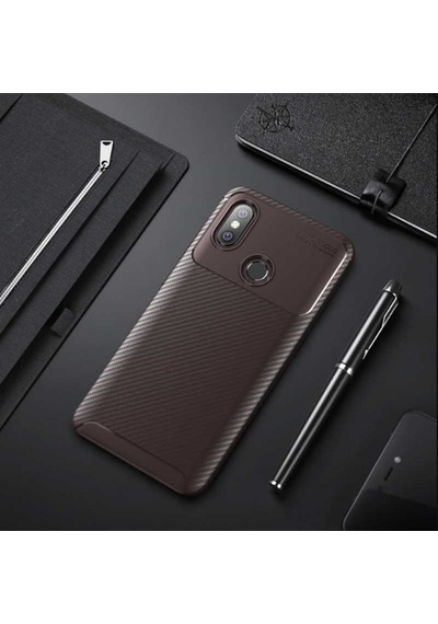 Xiaomi Mi Max 3 Kilif Karbon Silikon Case 389460787