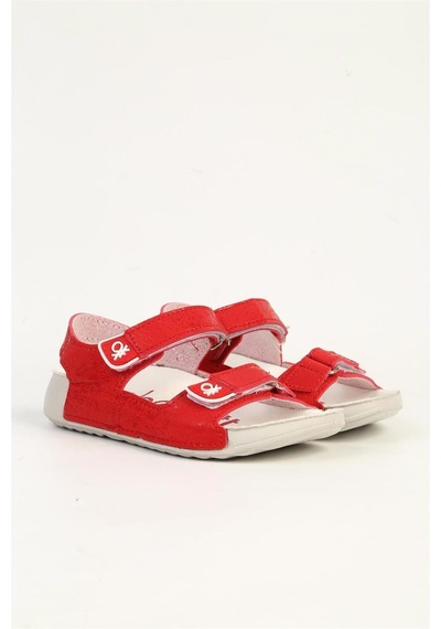 United Colors Of Benetton Çocuk Sandalet Kırmızı Bn-1421