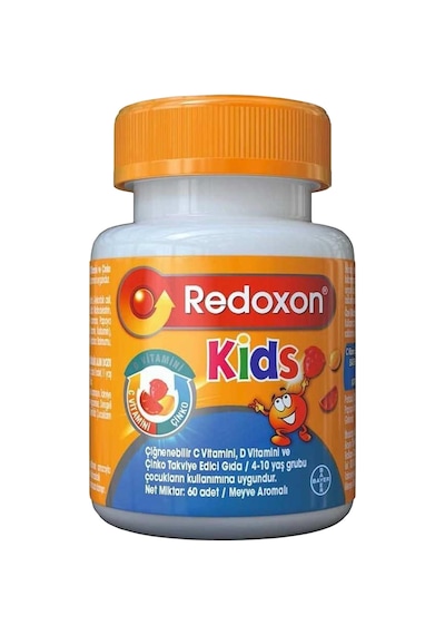 Redoxon Kids Çiğnenebilir 60 Tablet 2 Adet
