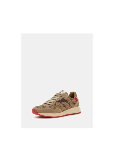 Guess Aria Erkek Sneaker Fmparafal12 Bej