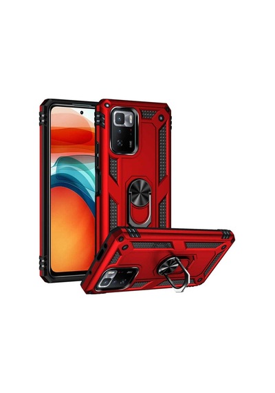 Xiaomi Poco X3 Gt Kılıf Zore Vega Kapak Kırmızı