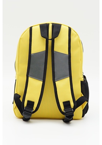 Bags Prime Sarı Çok Bölmeli Günlük Okul Sırt Çantası Yan File Cepli Unisex - Sarı