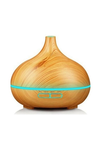Vothoon Hava Nemlendirici 7 Led Işıklı Aromatik Oda Kokusu 550 Ml Kahve Aroma Difüzörü Buhar Makinas Çok Renkli