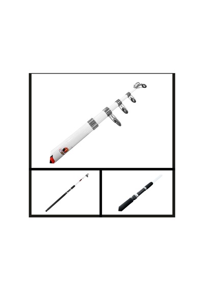 Uyguna-yakala 60-120 Gr Protackle Beacon 3.50 Mt Teleskopik Kamış Beyaz-ams.036