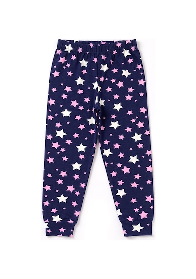 Öts Kız Çocuk Pamuklu Pijama Takımı Kısa Kol Uzun Alt Desenli Geniş Ve Rahat Kesim 474006 Renkli-6 Öts Kız Çocuk Pamuklu Pijama Takımı Kısa Kol Uzun Alt Desenli Geniş Ve Rahat Kesim 474006 Renkli-6