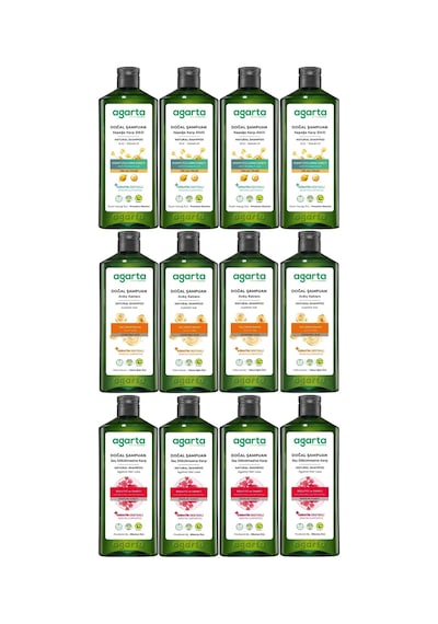 Agarta Doğal Şampuan 400 Ml Kepek Karşıtı - Saç Dökülmesine Dökülen