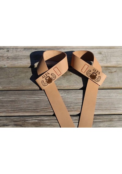 Kişileştirilebilir Hakiki Deri Liftingstrap Fitness Ağırlık Kayışı
