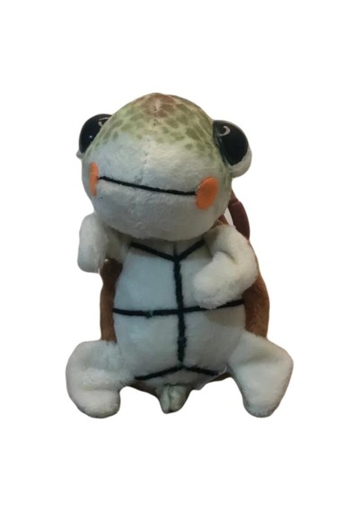 Selay Toys Oyuncak Peluş Anahtarlık Kaplumbağa Kahverengi 1536