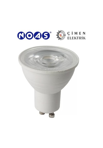 10 Adet Noas Yl91 0702 M 7w Mercekli Led Çanak Ampül 3200k Günışığı Gu10 Duy