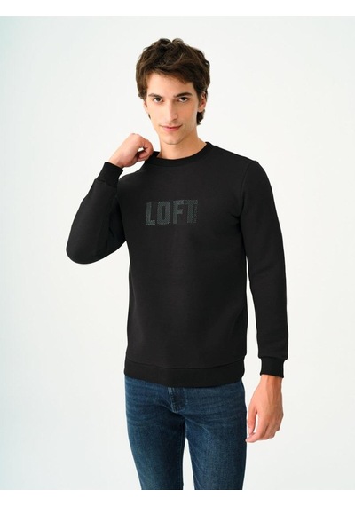 Erkek Sweat Black&black
