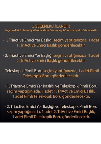 Philips Uyumlu Fc 9208 Marathon Süpürge Triactive Emici Başlık Borusu