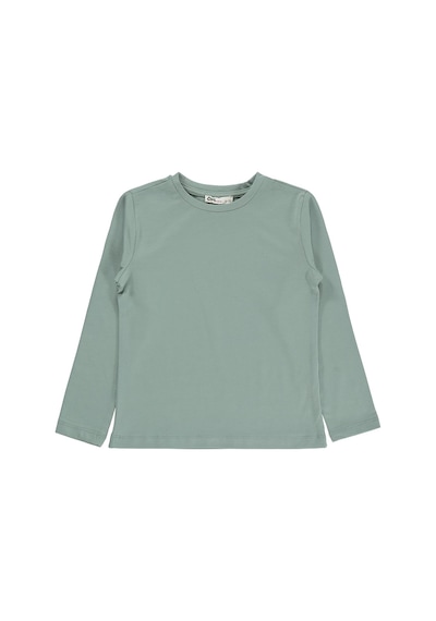 Civil Girls Civil Kız Çocuk Basic Sweatshirt Likralı Süprem Uzun Kol Okul Kreş Ve Günlük Kullanım - Yeşil Çağla Yeşili