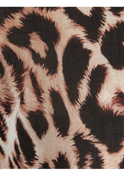 Koton Oversize Leopar Desenli Crop Gömlek Kısa Kollu Siyah Desenli 4sak60203ew Siyah Desenli Koton Oversize Leopar Desenli Crop Gömlek Kısa Kollu Siyah Desenli 4sak60203ew Siyah Desenli