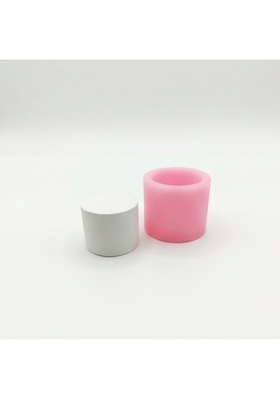 Silindir Silikon Kalıp 6x5x6 Cm