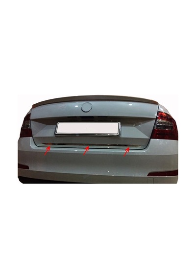 Skoda Octavia A7 Uyumlu Bagaj Alt Çıta 2013 Üzeri Paslanmaz Krom