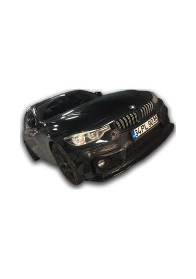 Bmw F30 - F80 M3 Ön Lip Ön Tampon Lipi Parlak Siyah A Kalite Plastik