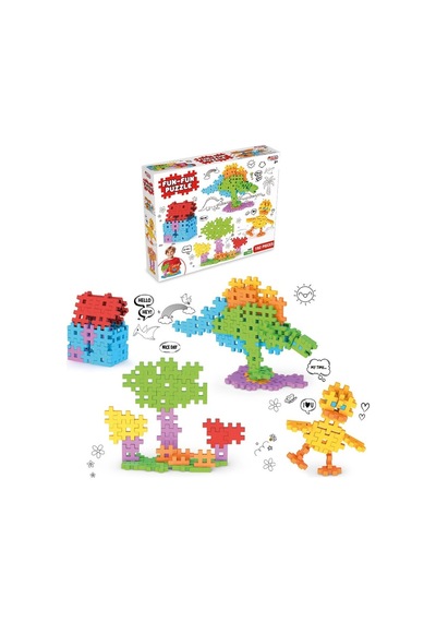 192 Parça Eğlenceli Puzzle İle Eğitici Oyun Deneyimi