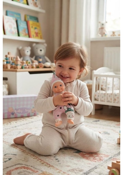 Et Bebek 15 Cm : Desenli Tulum Ve Uyumlu Şapka İle 4lü Eğlenceli Eğitici Oyun Set