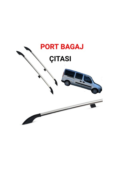 Doblo Uzun Şase Maxi Portbagaj Tavan Çitası Gri 2001 2002 2003
