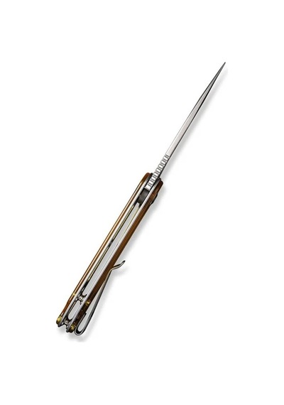 Civivi Elementum Polished Ultem Handle Satin Finished D2 Blade Kamp Çakı Sarı