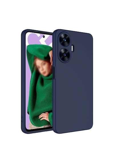 Realme C55 Kılıf Zore Mara Lansman İç Yüzeyi Kadife Kılıf