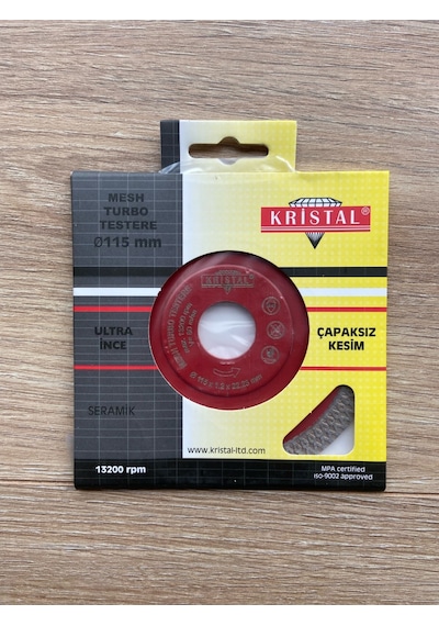 Kristal Mesh Turbo Testere 115Mm N11.511