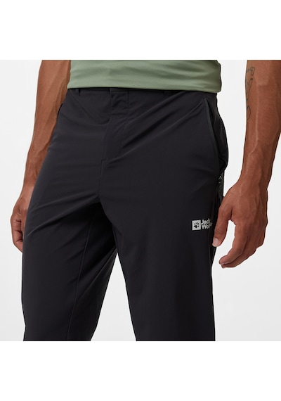 Jack Wolfskin Hikeout Erkek Siyah Outdoor Pantolon A63924 Siyah