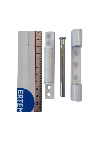 Pvc Plastik Pencere Ve Kapılar İçin Metal Menteşe, 95mm Uzun Tip, Beyaz 0.05 M